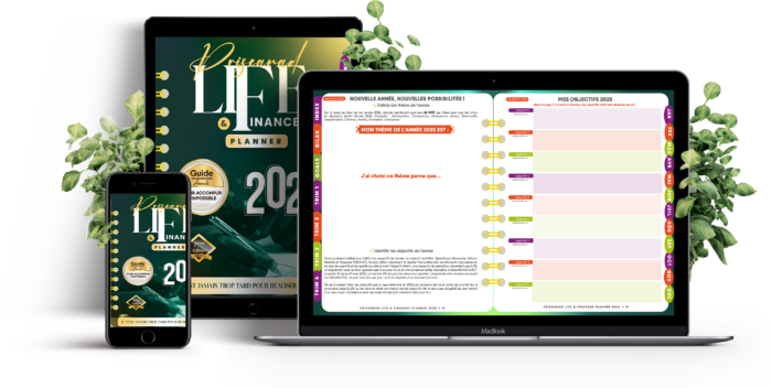LE PRISCANAD DIGITAL LIFE & FINANCES PLANNER 2025