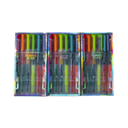 Surligneurs fins – Double pointe couleurs vives