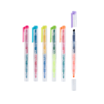 Surligneurs fins – Double pointe couleurs vives