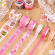 Set de rubans adhésifs décoratifs DIY – Série Art Gallery (6 rouleaux) – Image 3