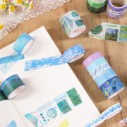 Set de rubans adhésifs décoratifs DIY – Série Art Gallery (6 rouleaux) – Image 2